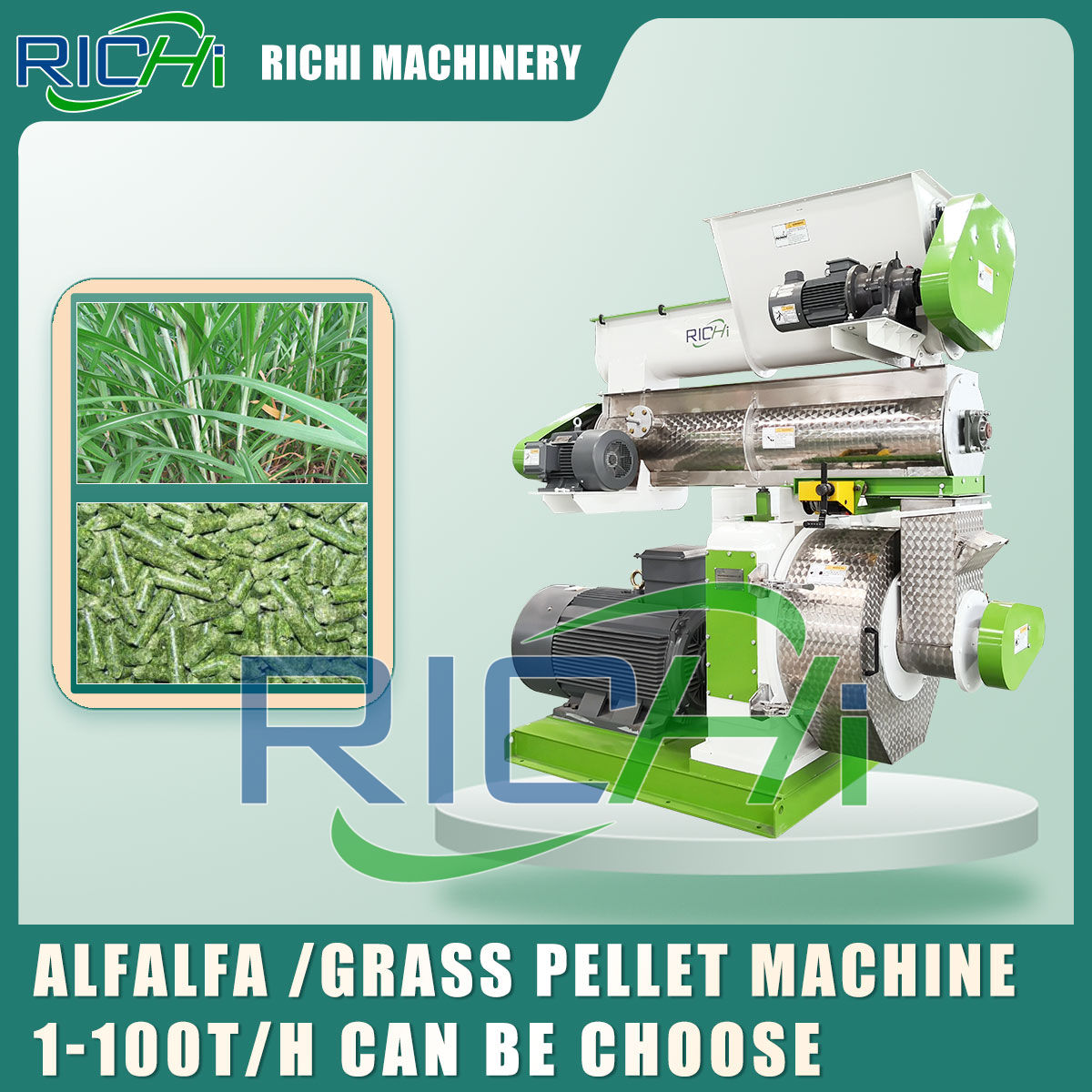 alfalfa hay pellet machine granulator